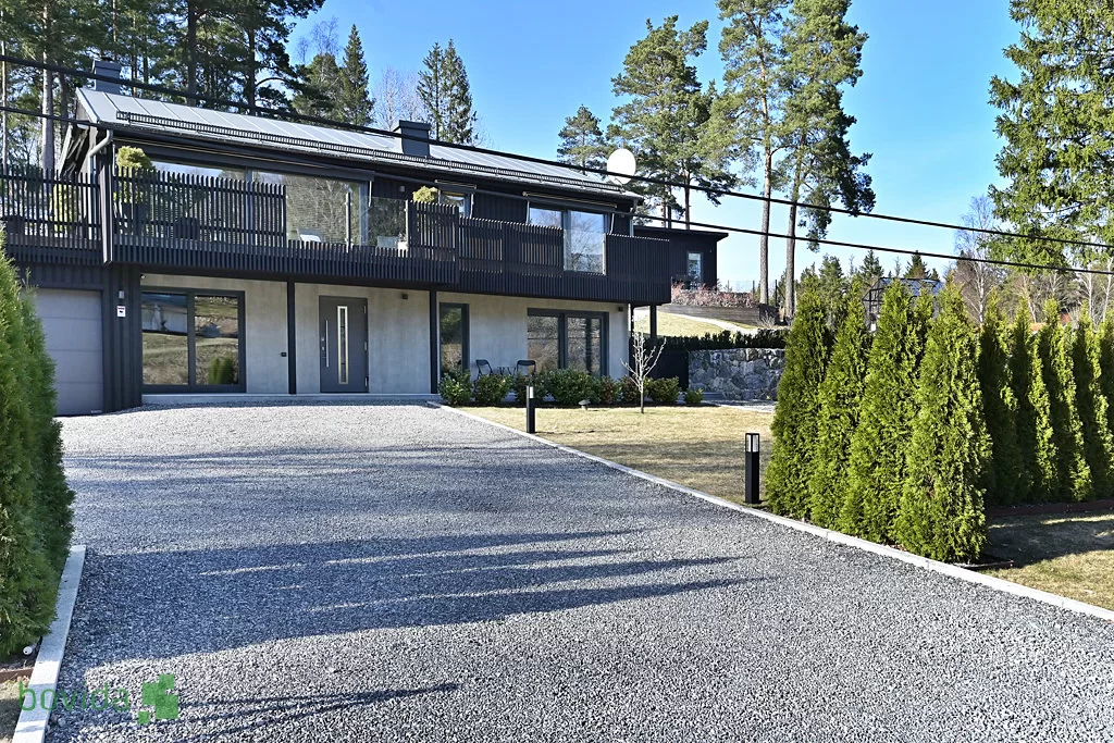 12. Fasadputsning 2 planshus Danderyd Klingsta