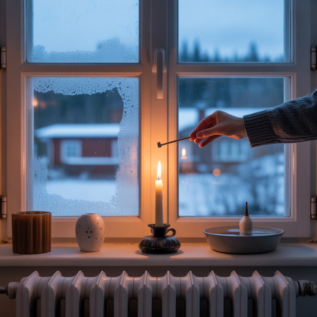 5.Sa upptacker och atgardar du dragiga fonster hemma