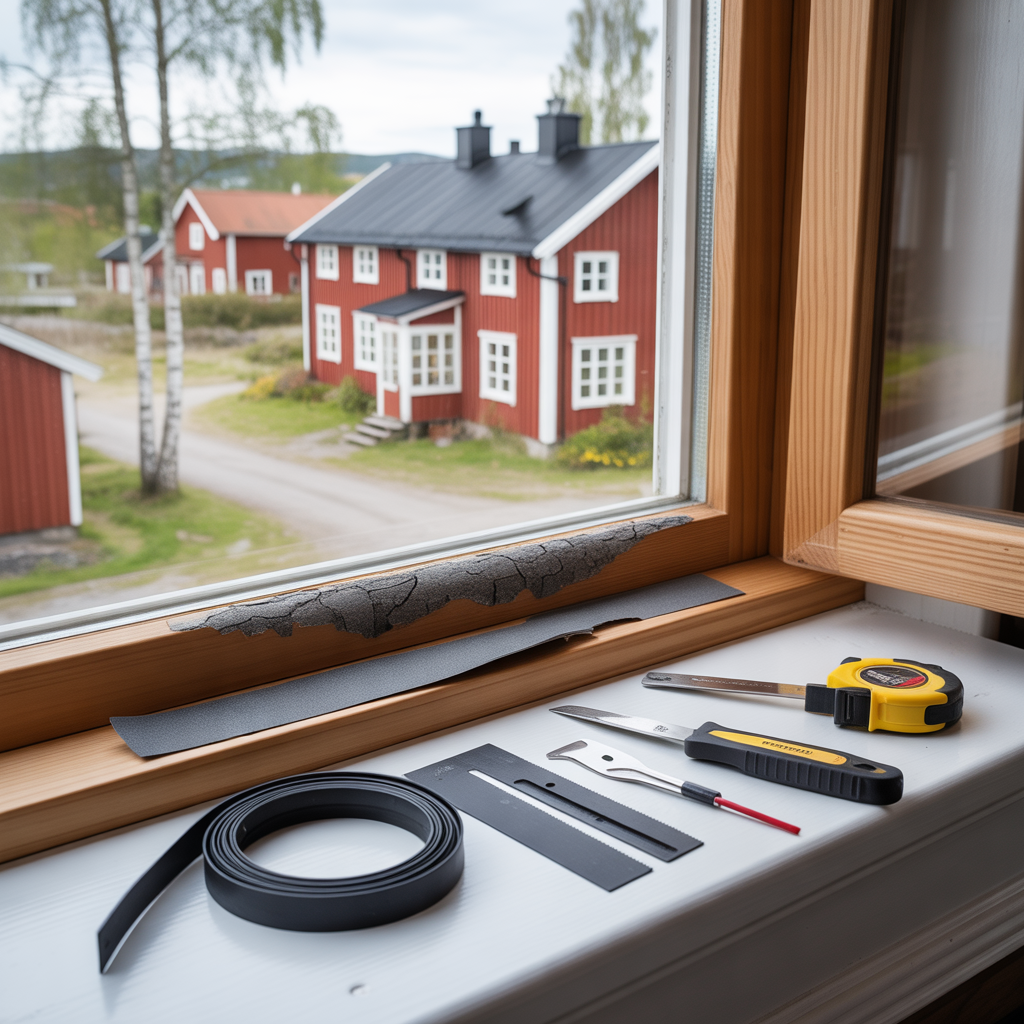 byta tatningslister i fonster guide och kostnad